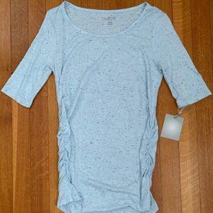 Light Blue NEW Heather a:glow Top